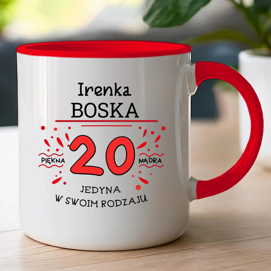 Kubek na urodziny personalizowany #5005