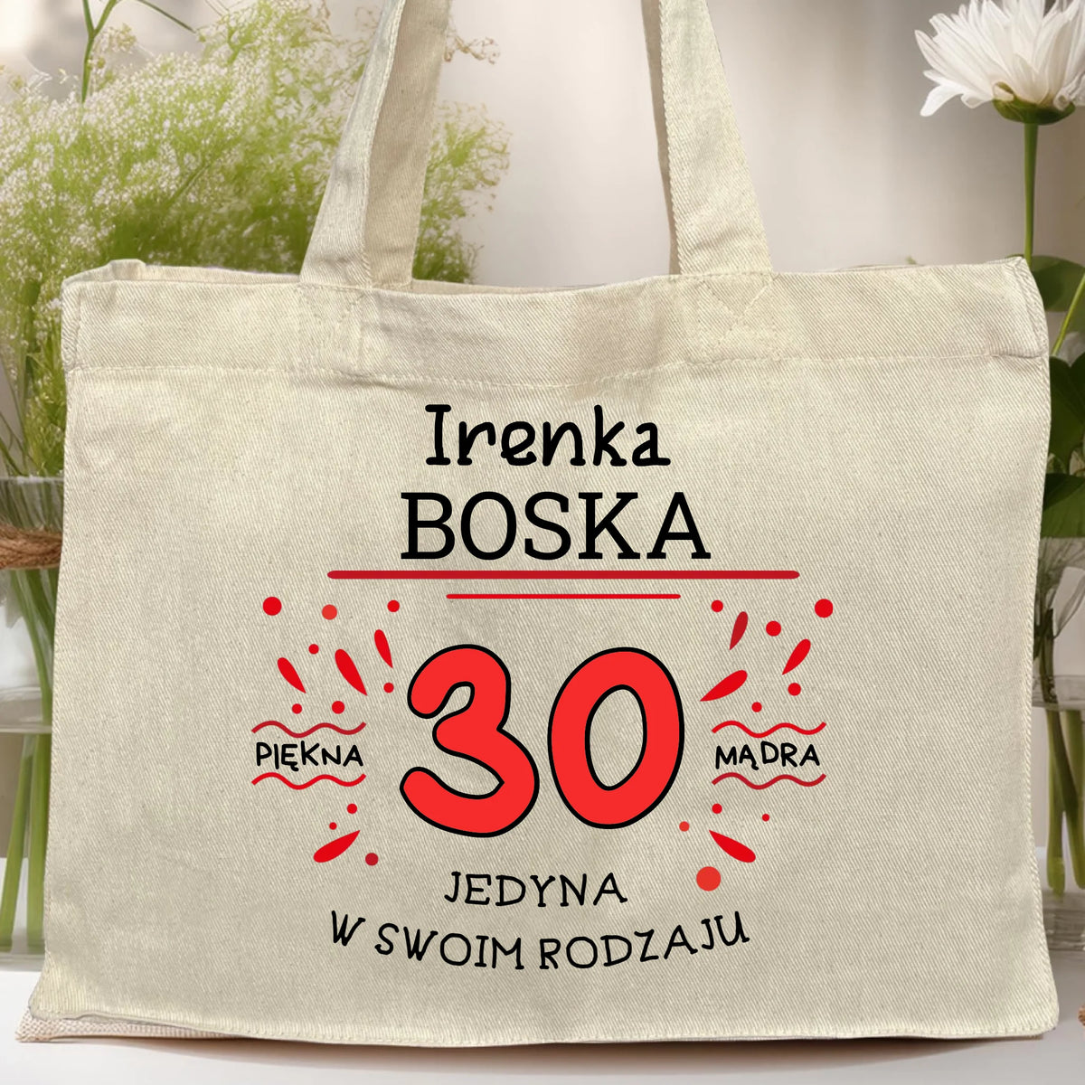 Torba na urodziny personalizowana #5004