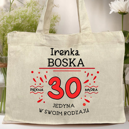Torba na urodziny personalizowana #5004