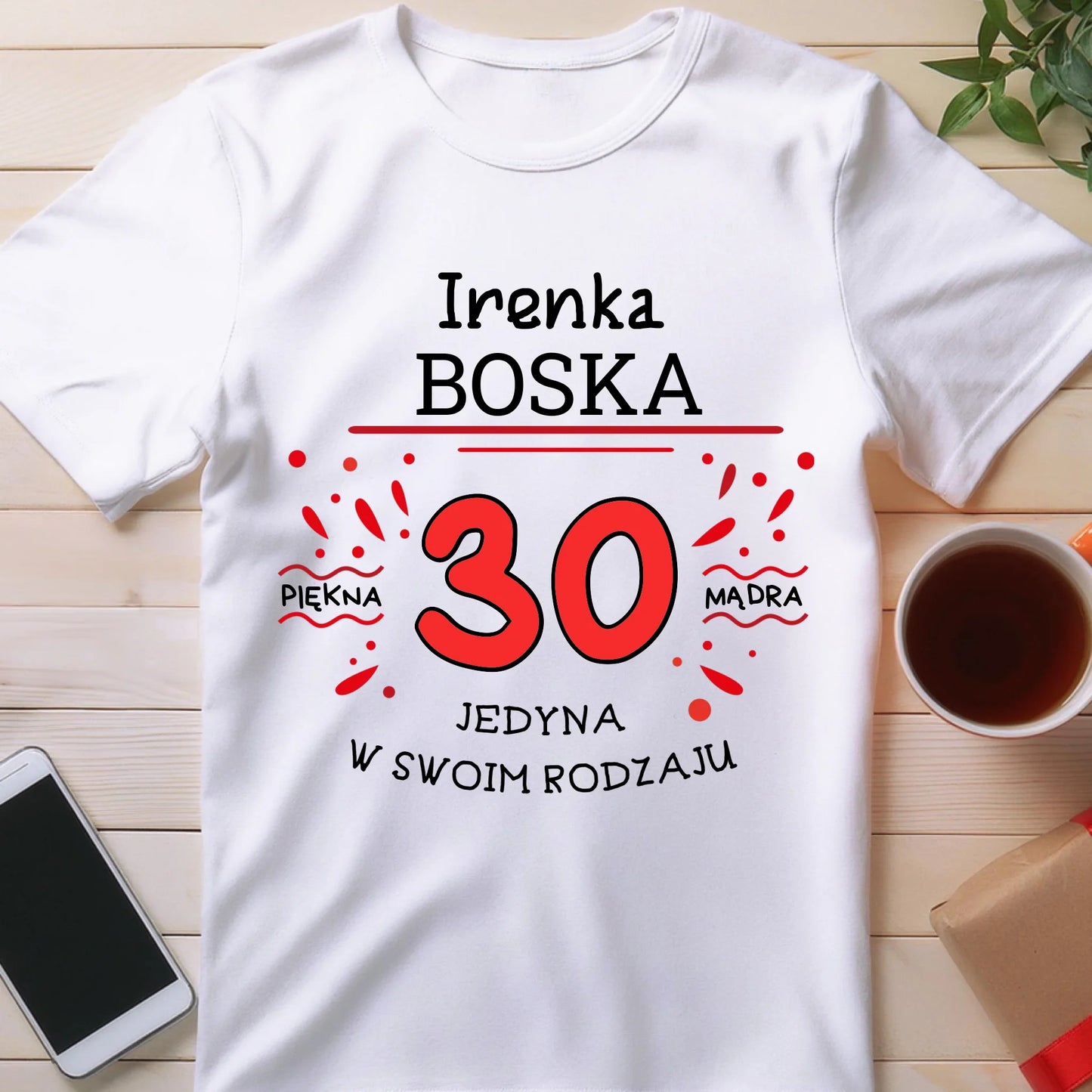 Koszulka na urodziny personalizowana #5004