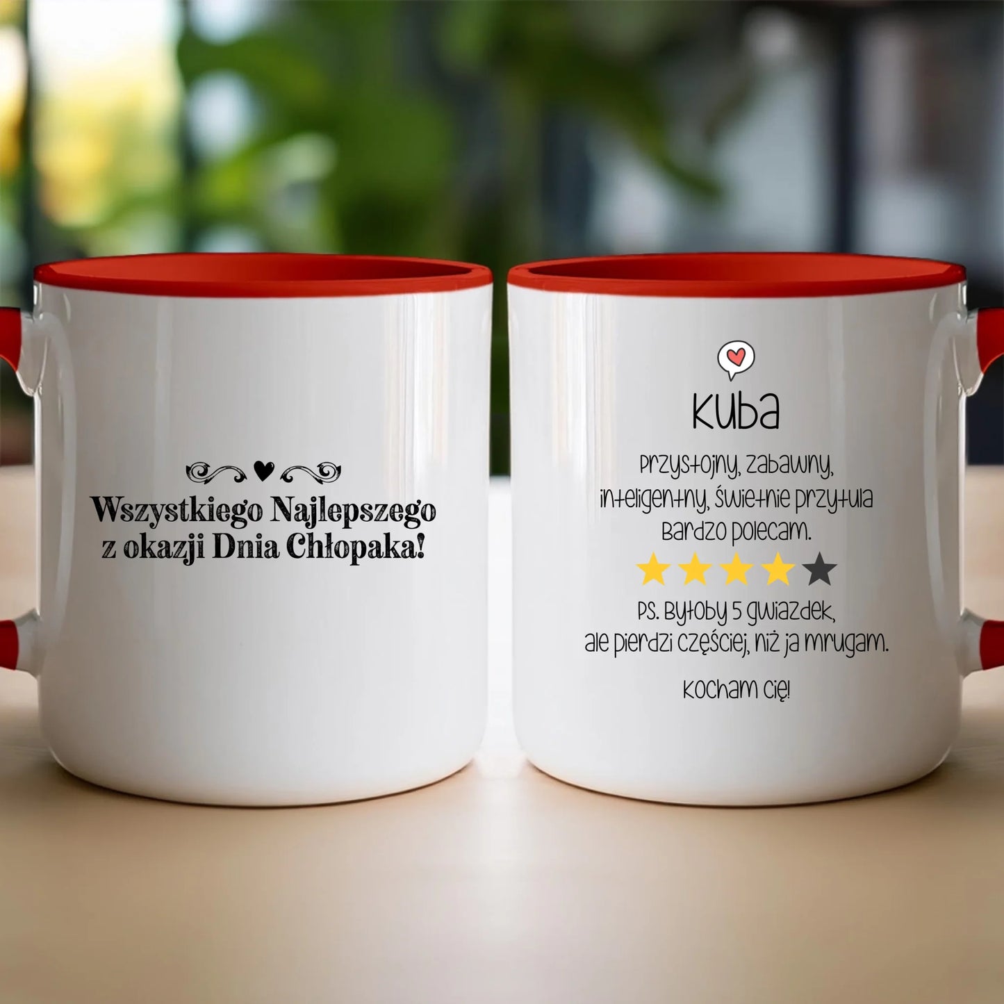Kubek personalizowany dla chłopaka #4200
