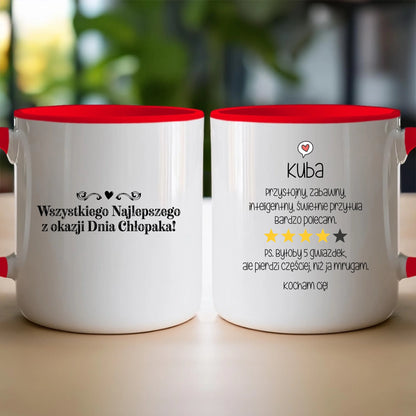 Kubek personalizowany dla chłopaka #4200