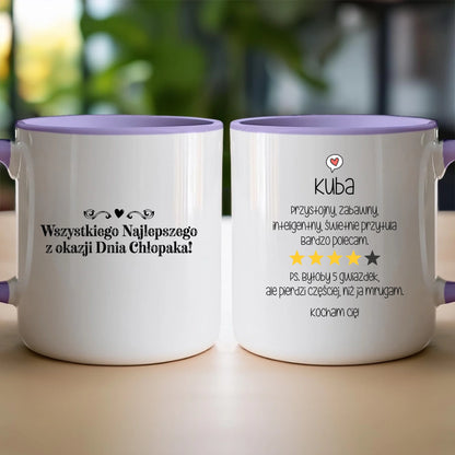 Kubek personalizowany dla chłopaka #4200