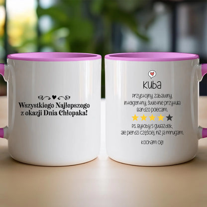 Kubek personalizowany dla chłopaka #4200