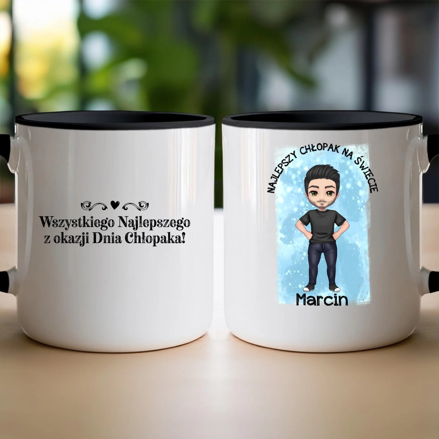 Kubek personalizowana dla mężczyzny #653