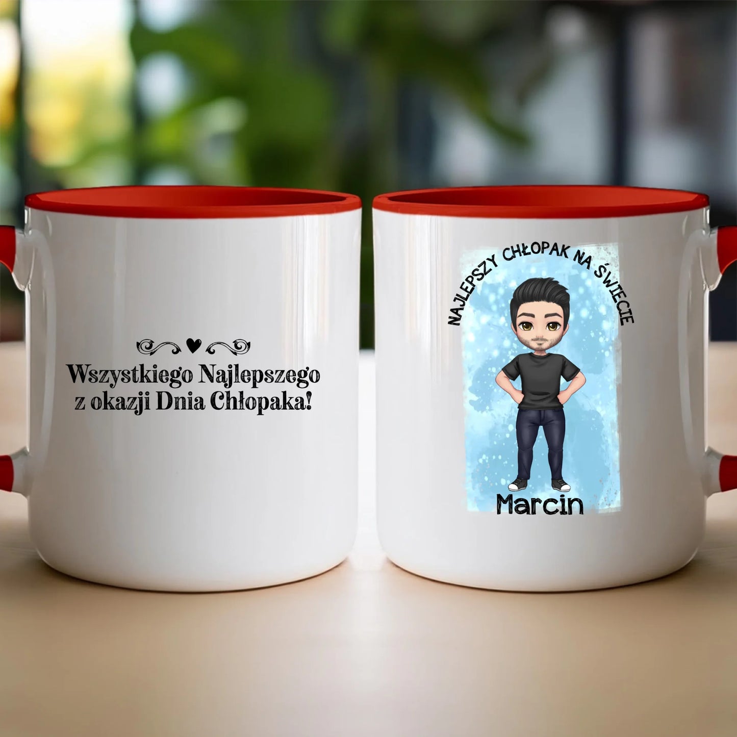 Kubek personalizowana dla mężczyzny #653