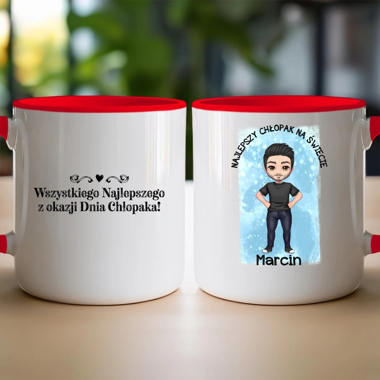 Kubek personalizowana dla mężczyzny #653