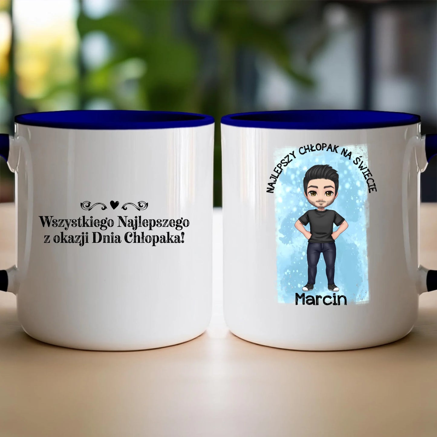 Kubek personalizowana dla mężczyzny #653