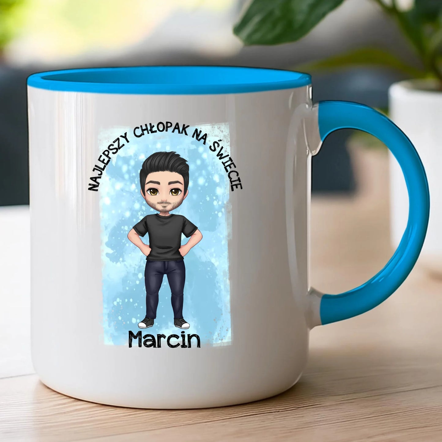 Kubek personalizowana dla mężczyzny #653