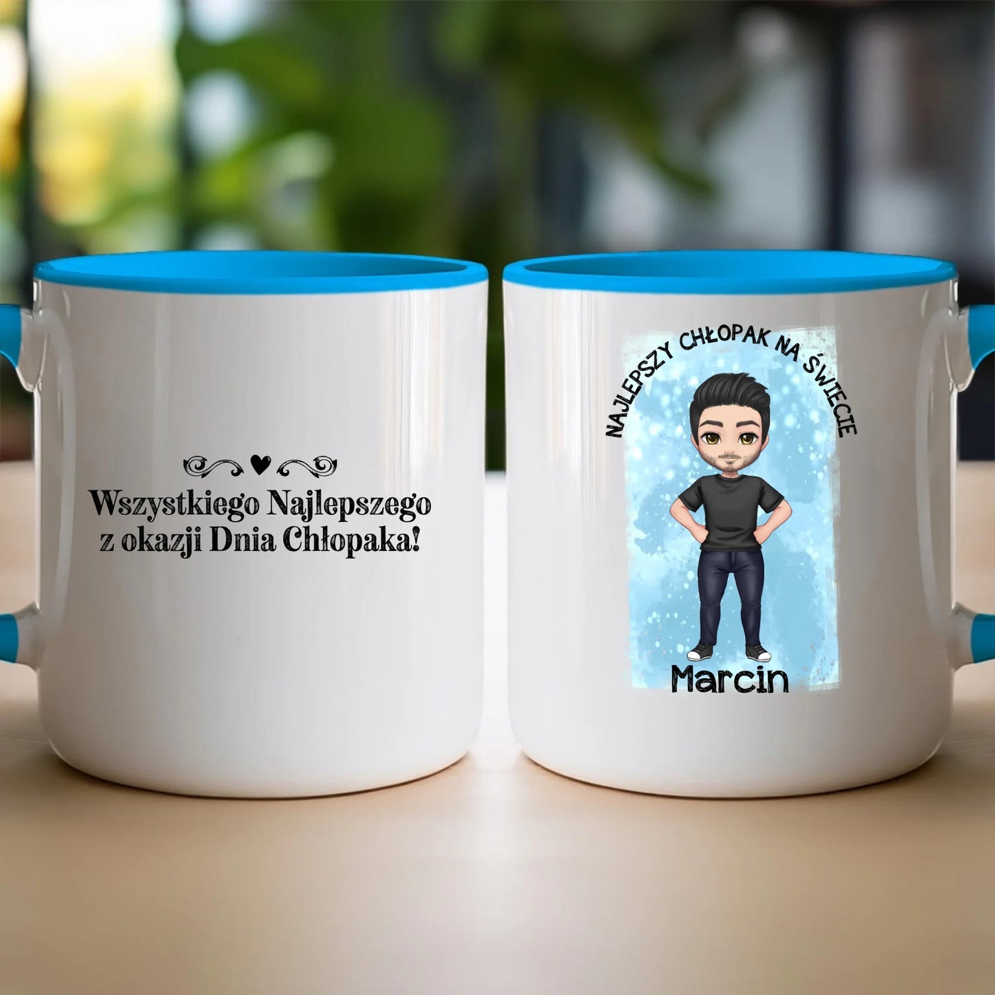 Kubek personalizowana dla mężczyzny #653