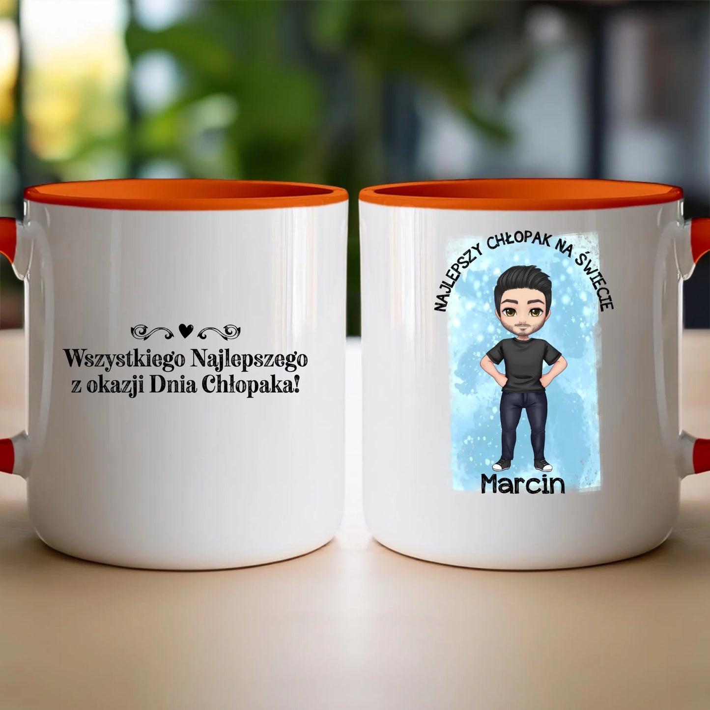 Kubek personalizowana dla mężczyzny #653