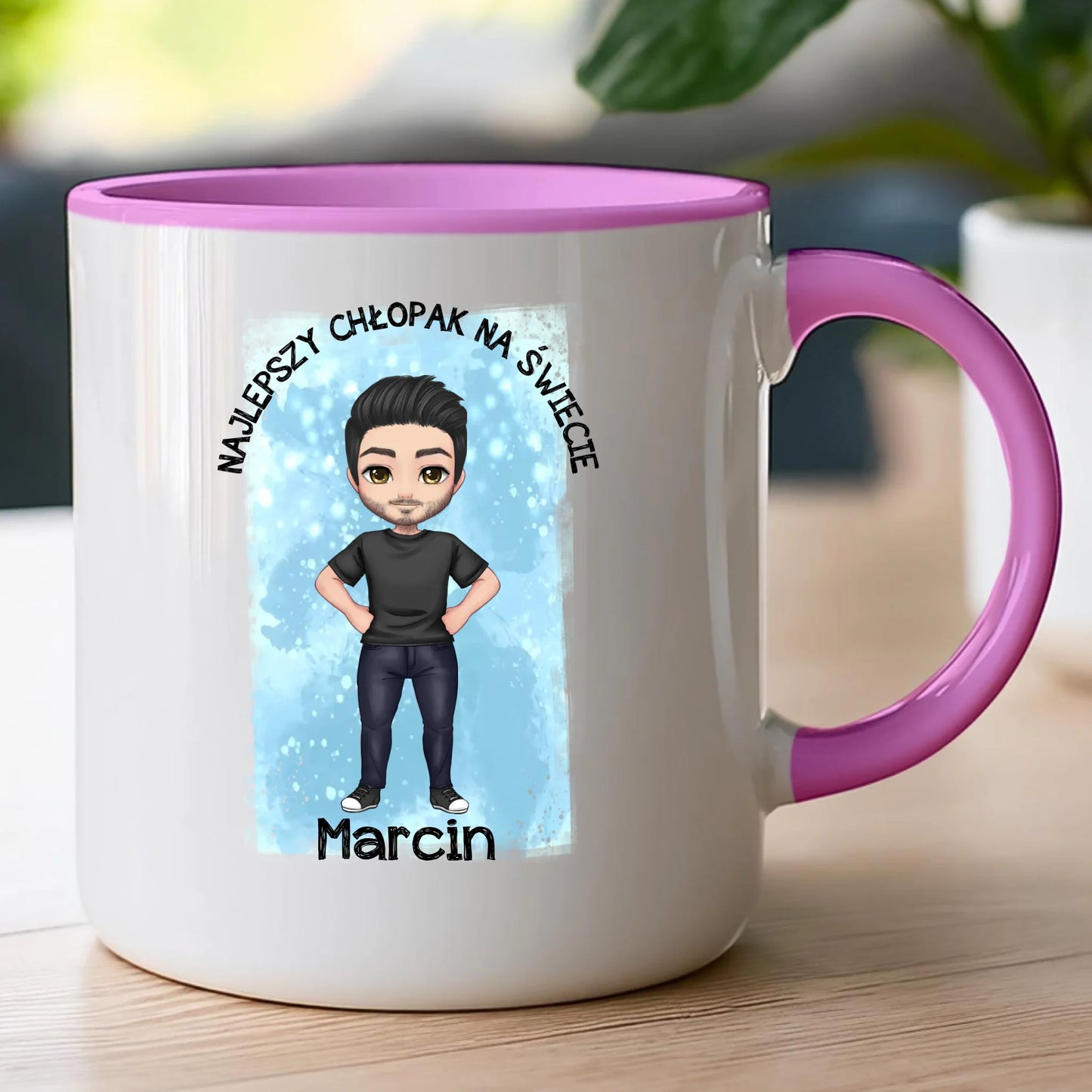 Kubek personalizowana dla mężczyzny #653