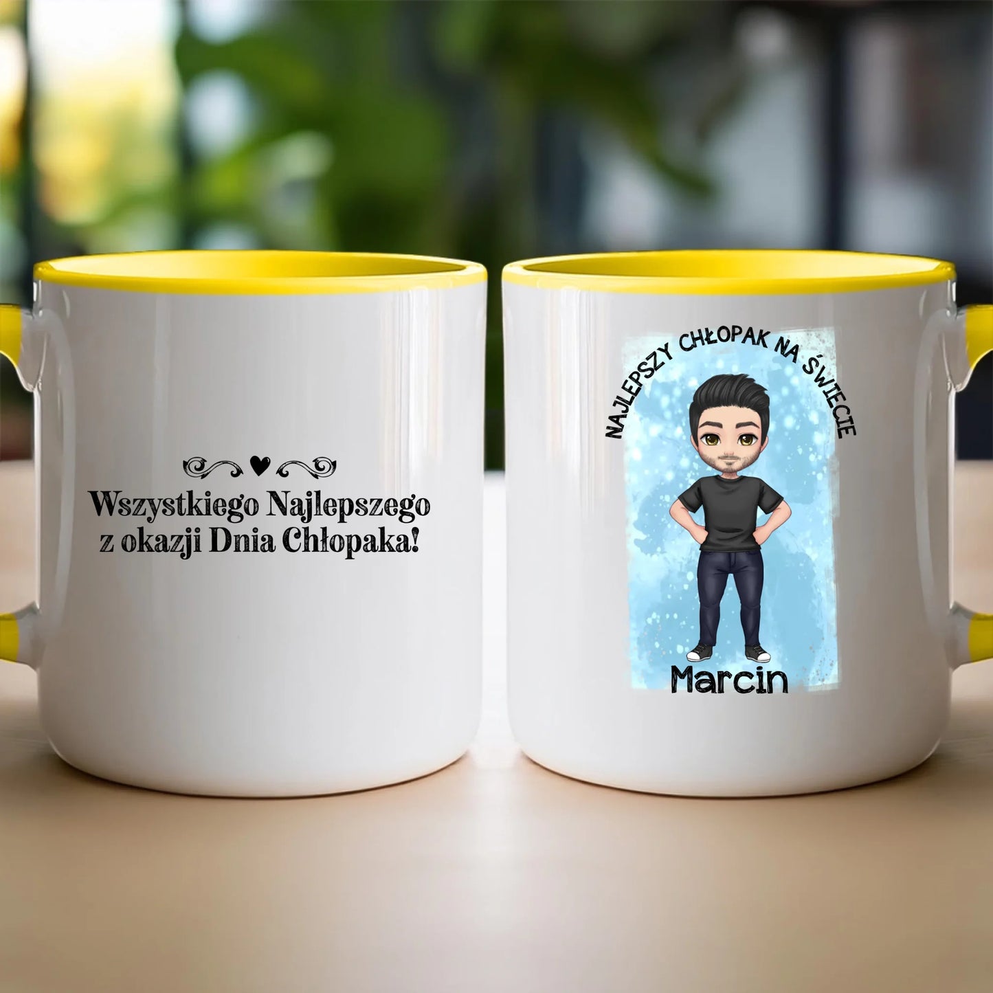 Kubek personalizowana dla mężczyzny #653