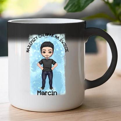 Kubek personalizowana dla mężczyzny #653