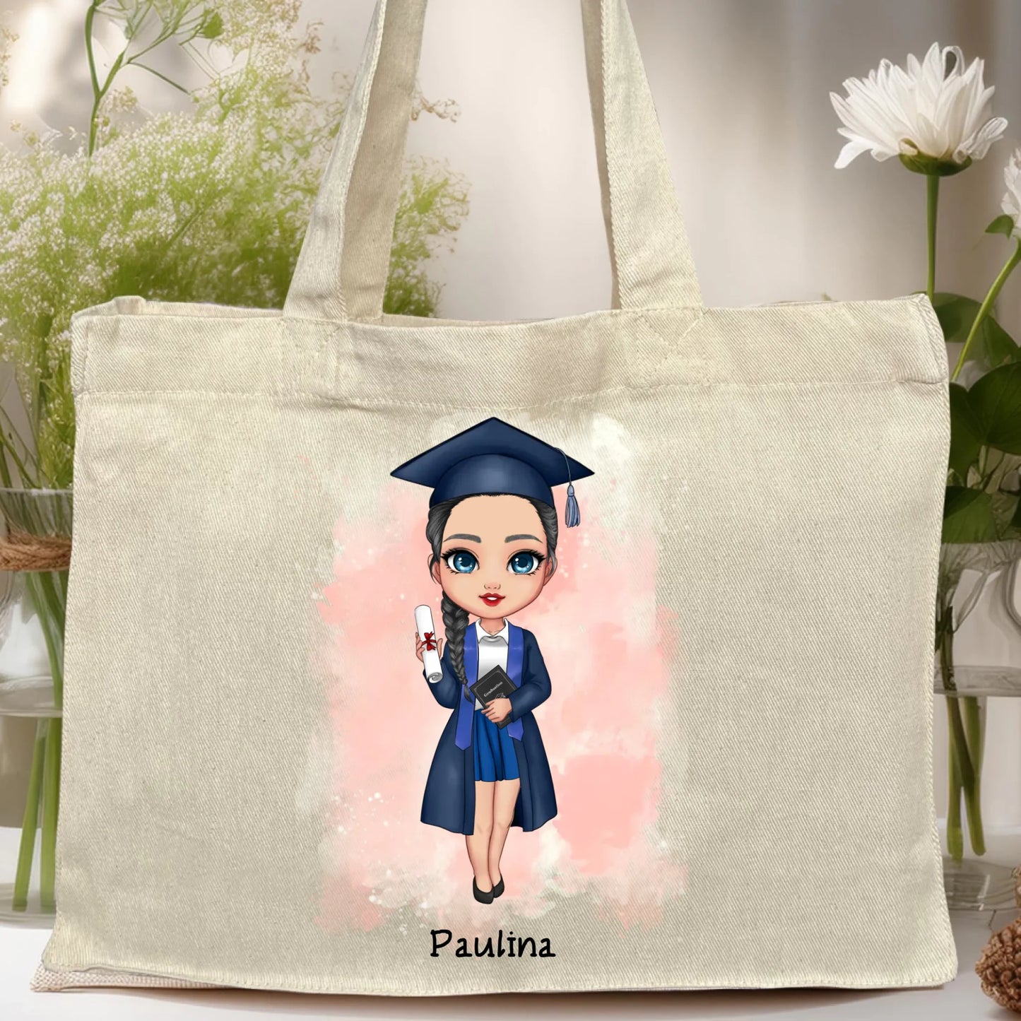 Torba personalizowana dla dziewczyny - absolwentka #70