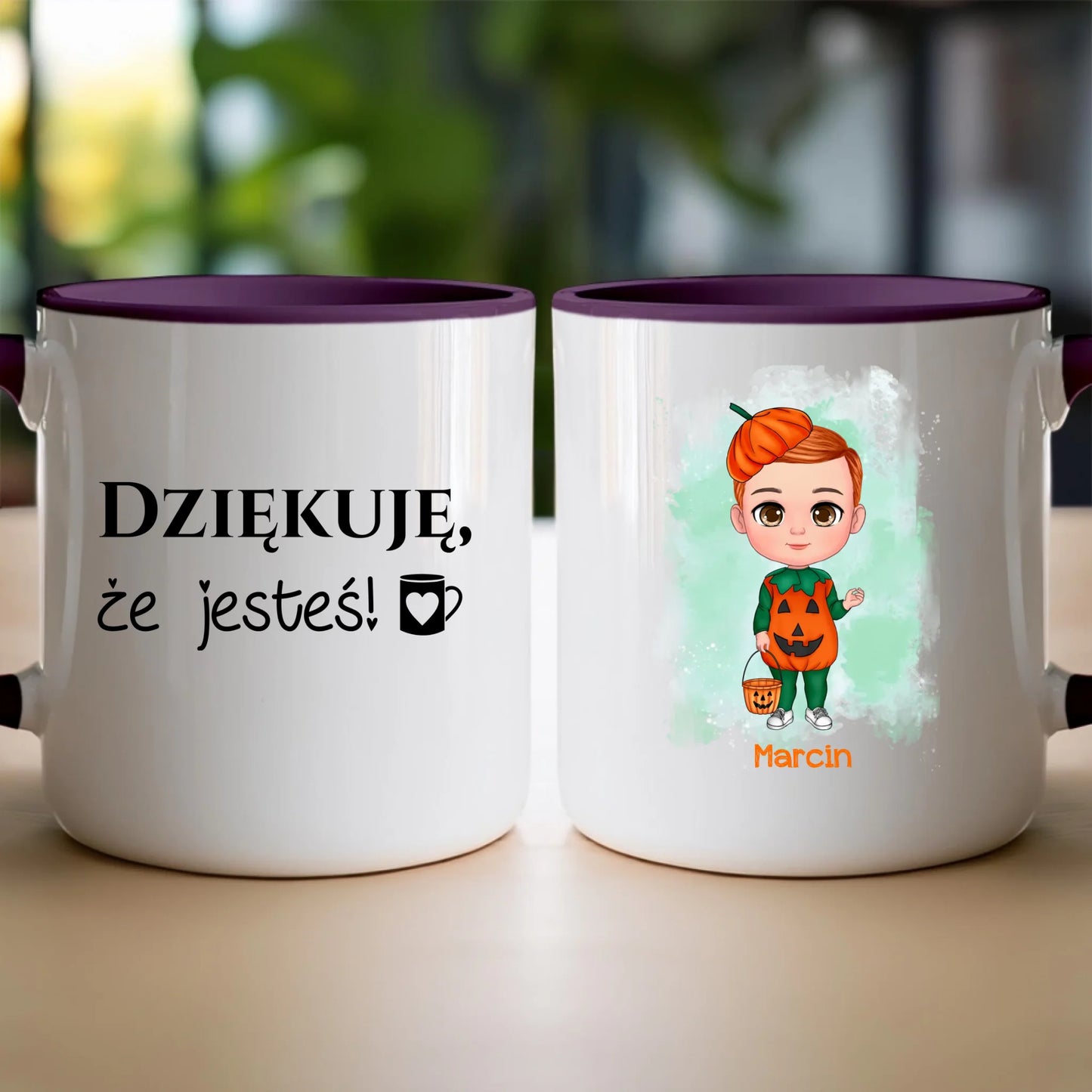 Kubek personalizowany Halloween dla dzieci #2012