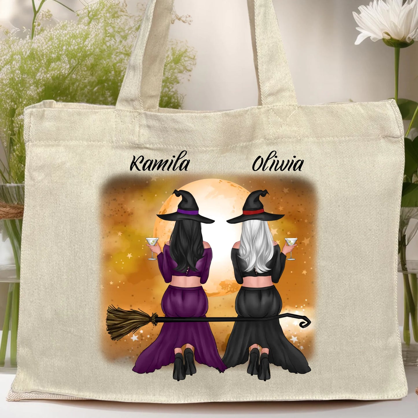Torba personalizowana Halloween dla przyjaciółek #131