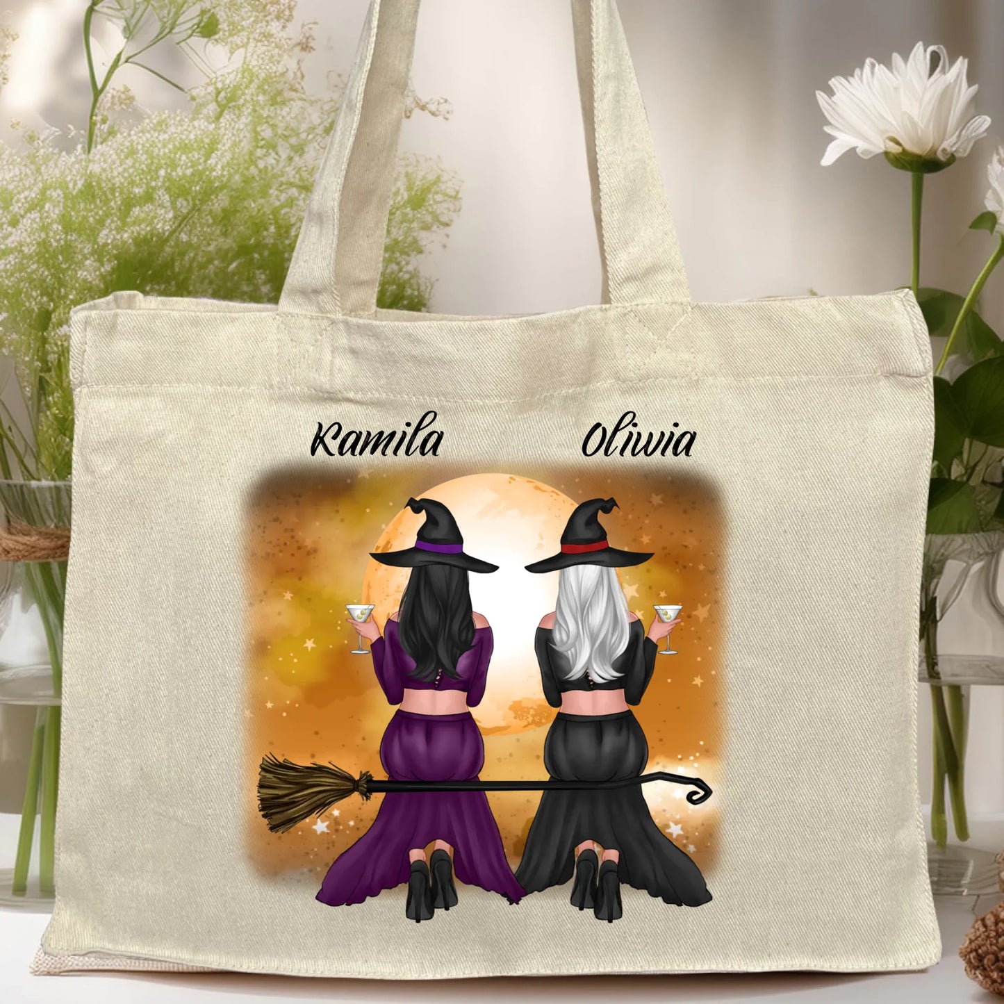 Torba personalizowana Halloween dla przyjaciółek #131