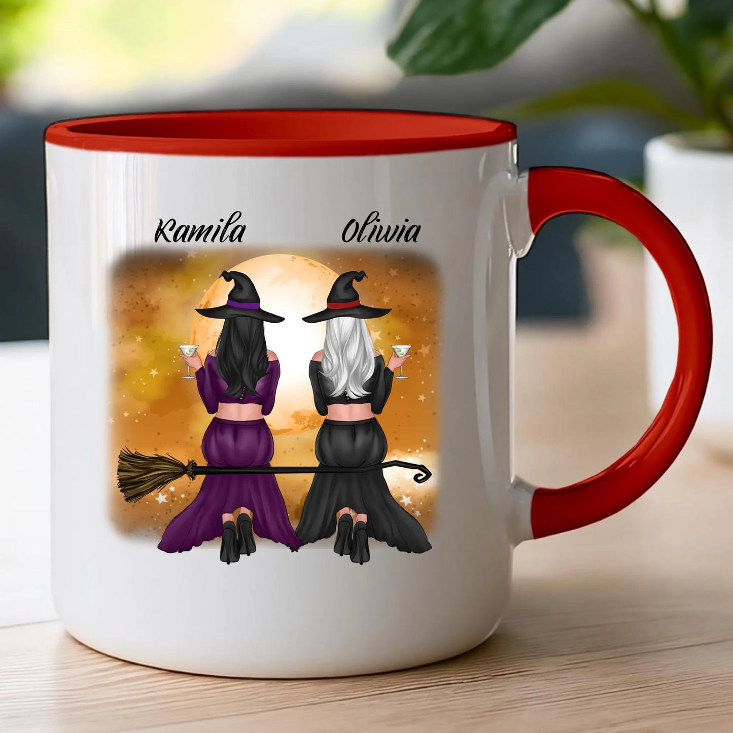 Kubek personalizowany Halloween dla przyjaciółek #131