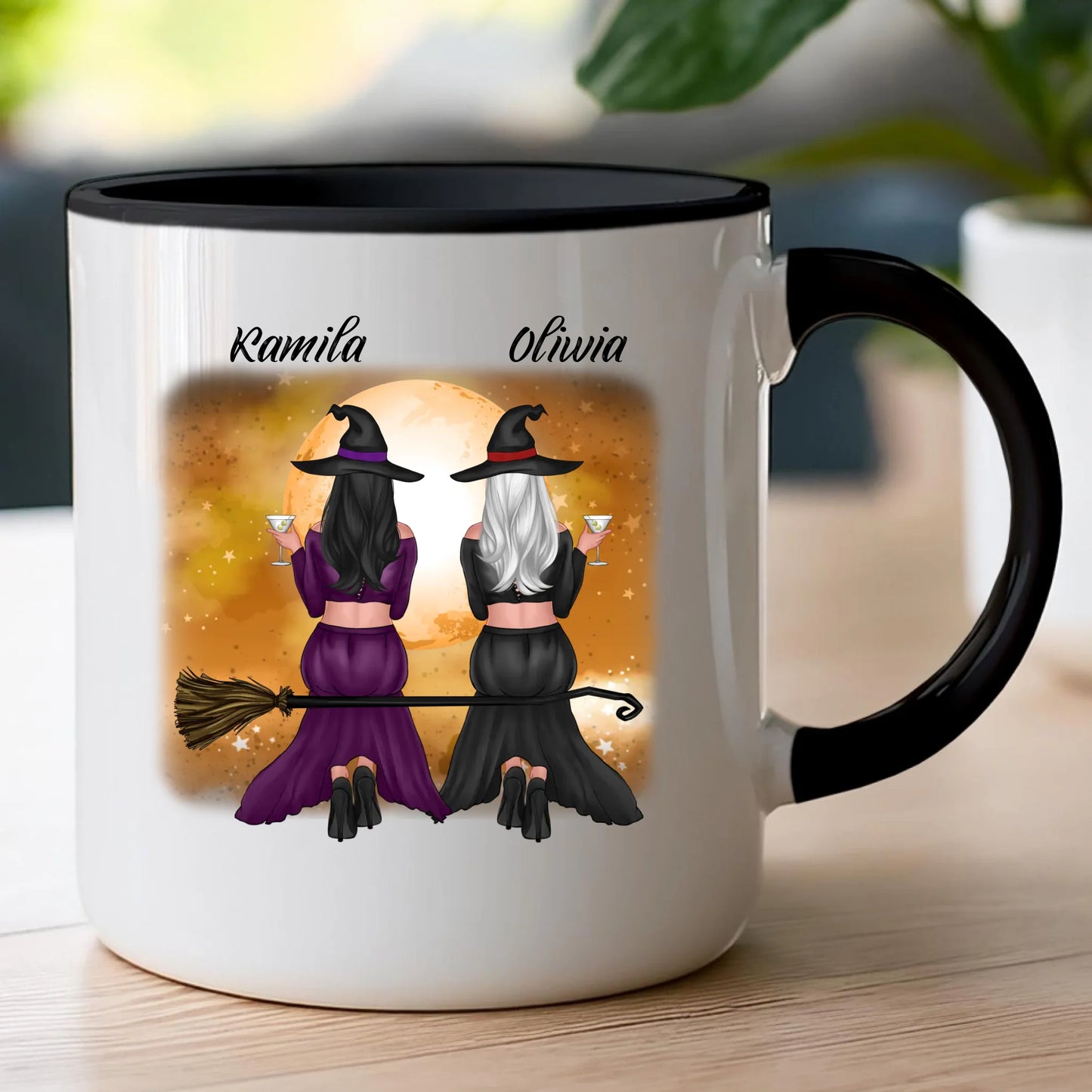 Kubek personalizowany Halloween dla przyjaciółek #131
