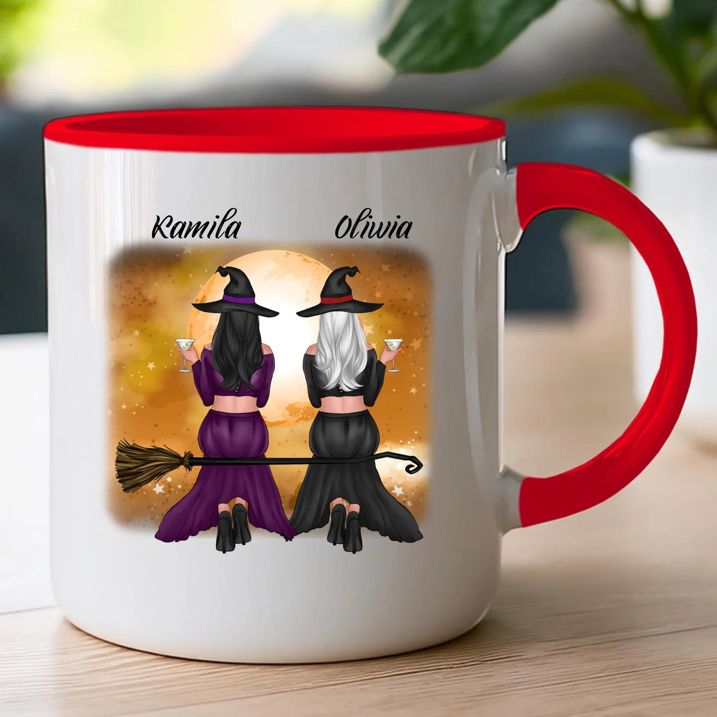 Kubek personalizowany Halloween dla przyjaciółek #131