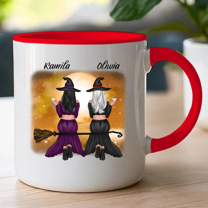 Kubek personalizowany Halloween dla przyjaciółek #131