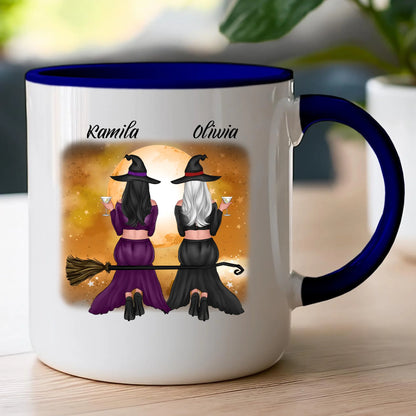Kubek personalizowany Halloween dla przyjaciółek #131