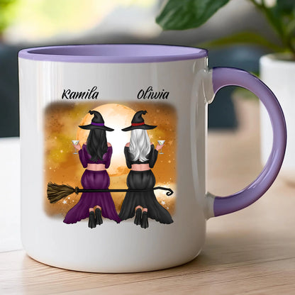 Kubek personalizowany Halloween dla przyjaciółek #131