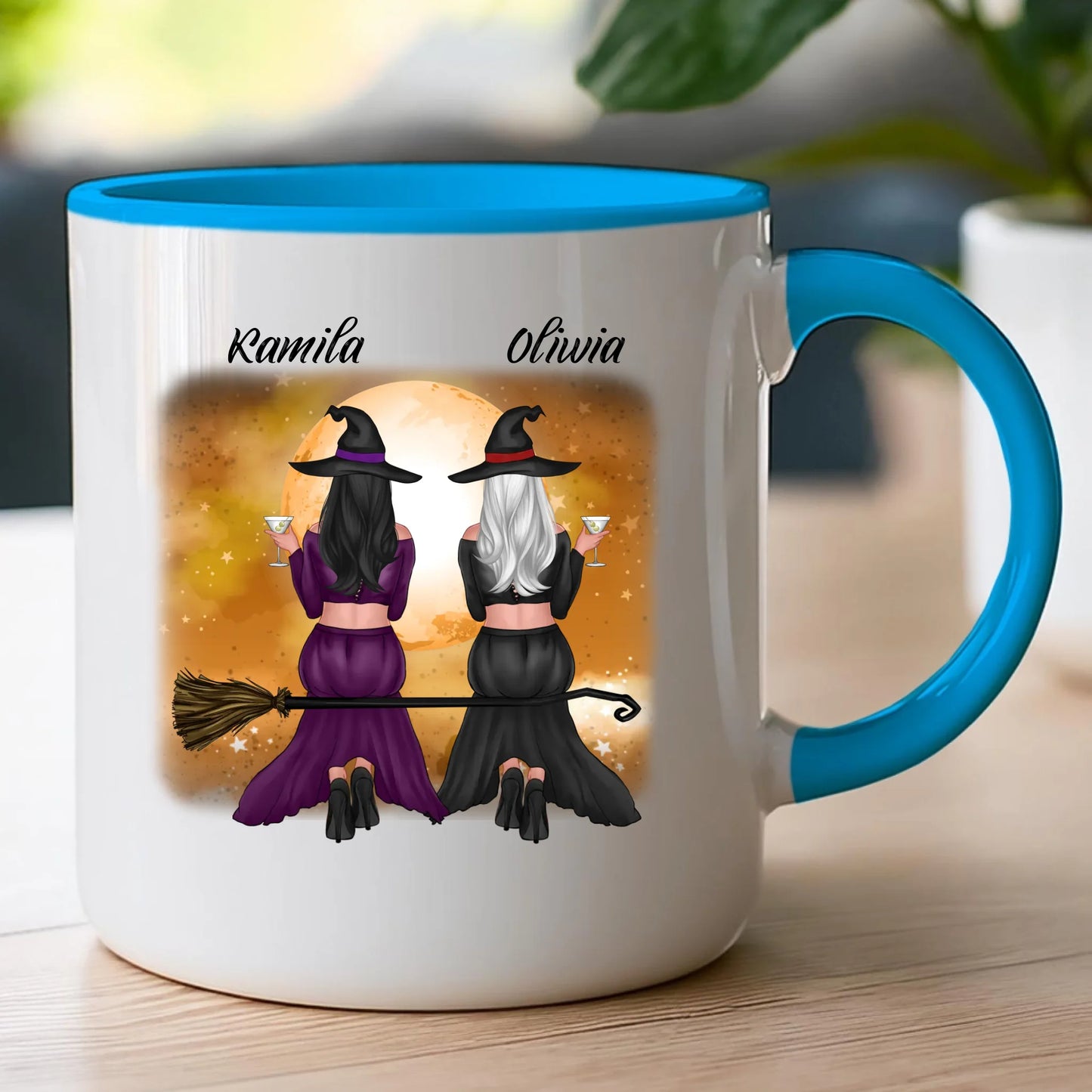 Kubek personalizowany Halloween dla przyjaciółek #131