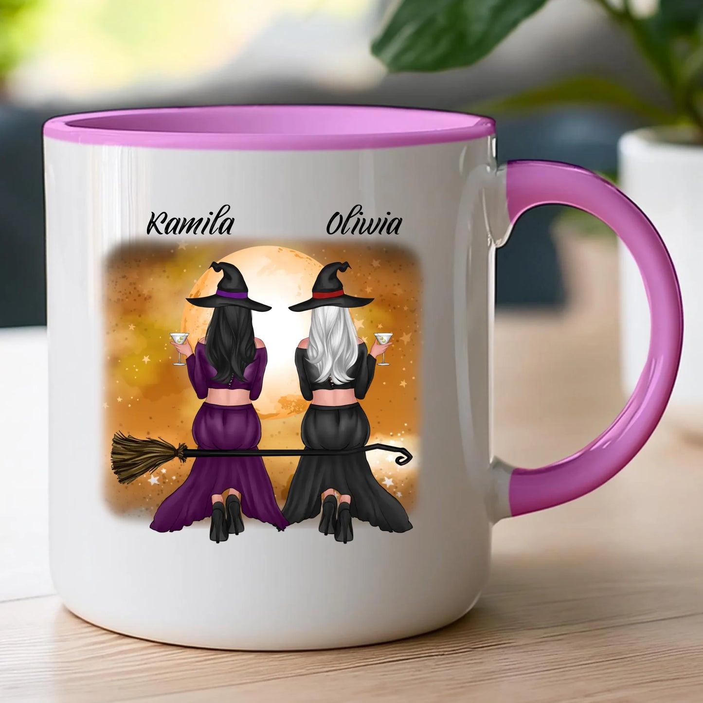 Kubek personalizowany Halloween dla przyjaciółek #131