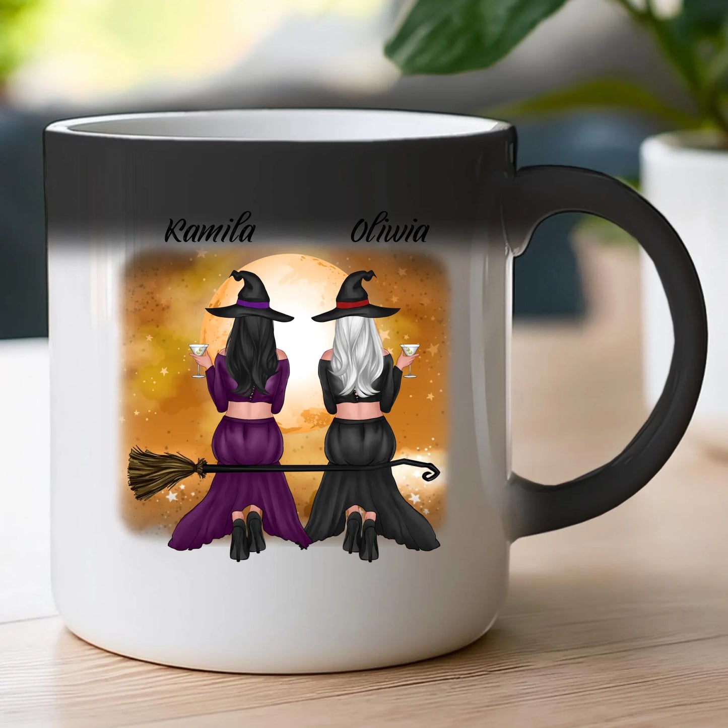 Kubek personalizowany Halloween dla przyjaciółek #131