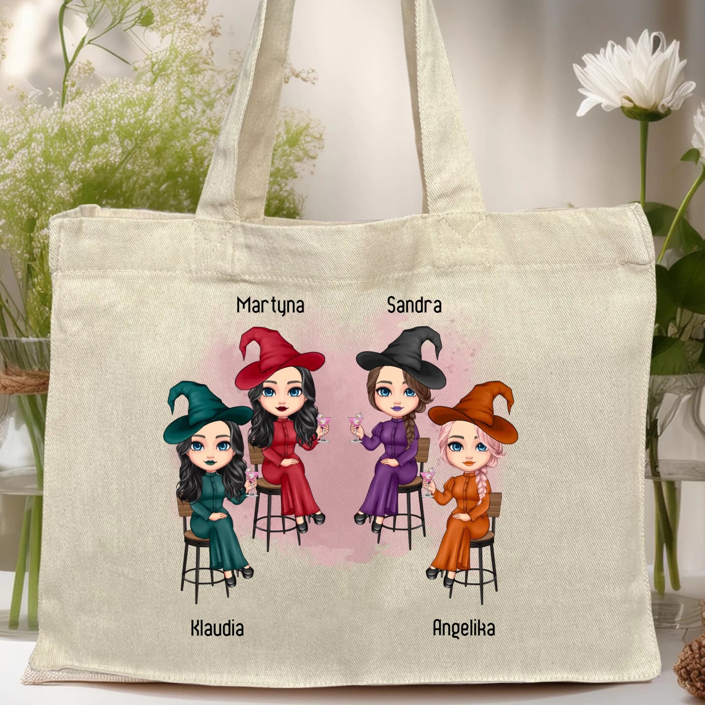 Torba personalizowana Halloween dla przyjaciółek #132