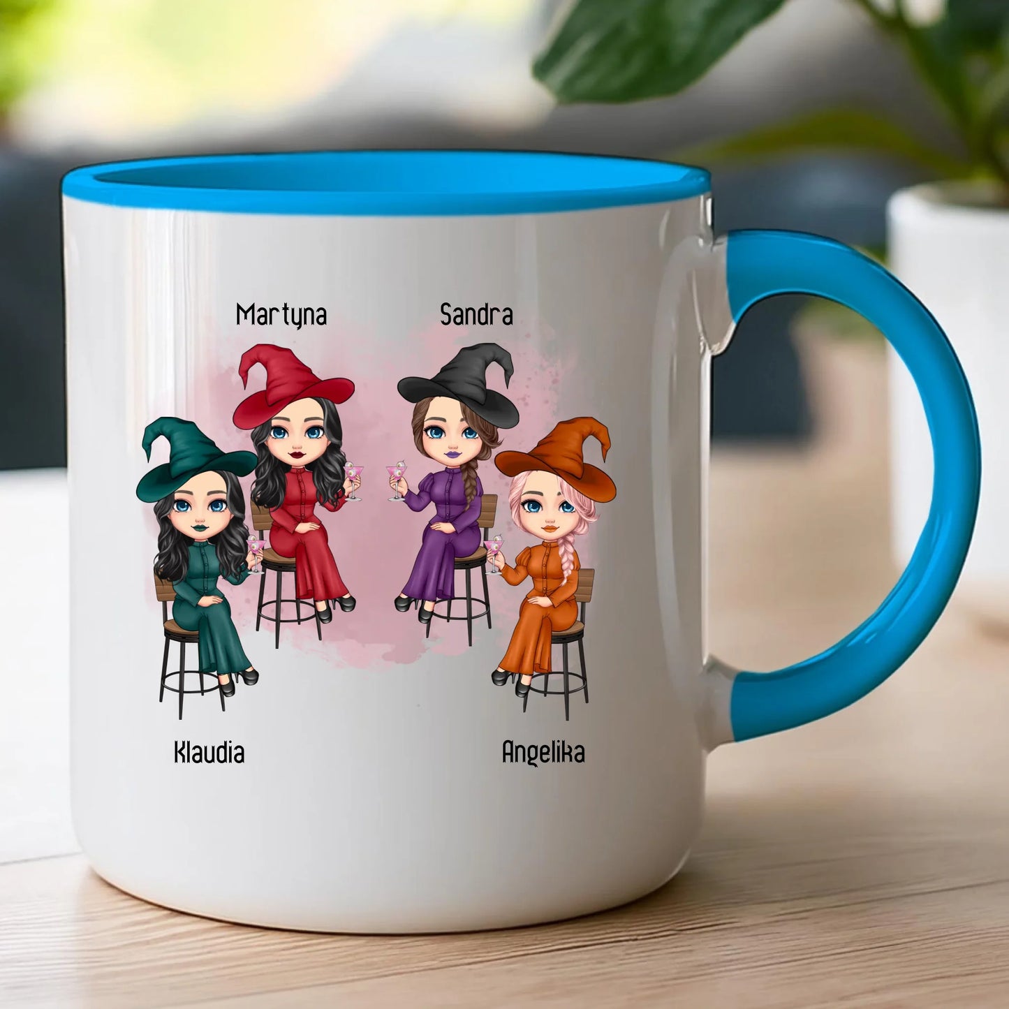 Kubek personalizowany Halloween dla przyjaciółek #132
