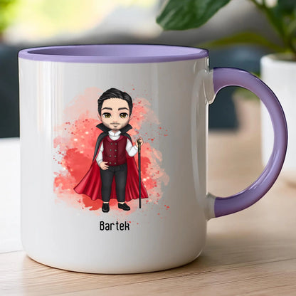 Kubek personalizowany Halloween dla mężczyzny #651