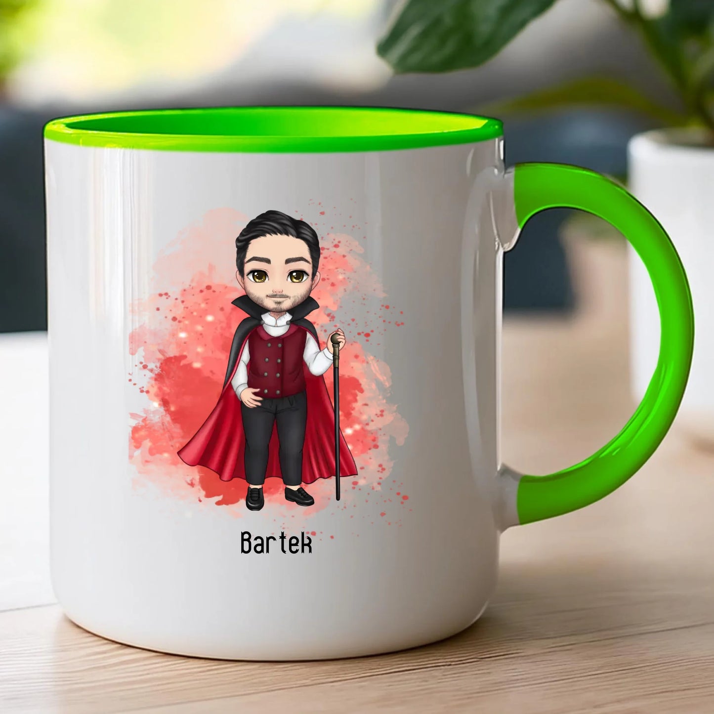 Kubek personalizowany Halloween dla mężczyzny #651