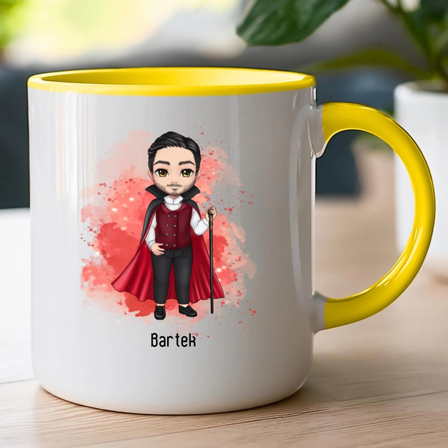 Kubek personalizowany Halloween dla mężczyzny #651