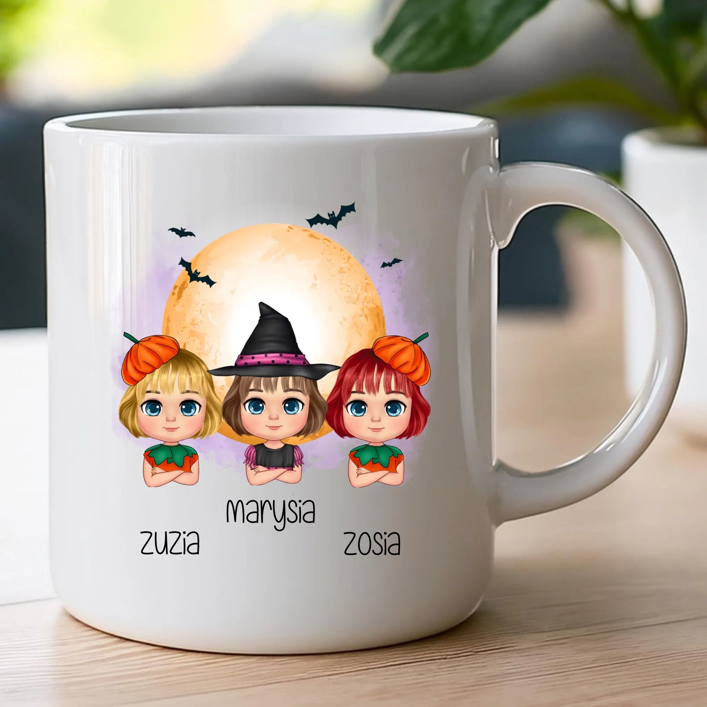 Kubek personalizowany Halloween dla dzieci #2011