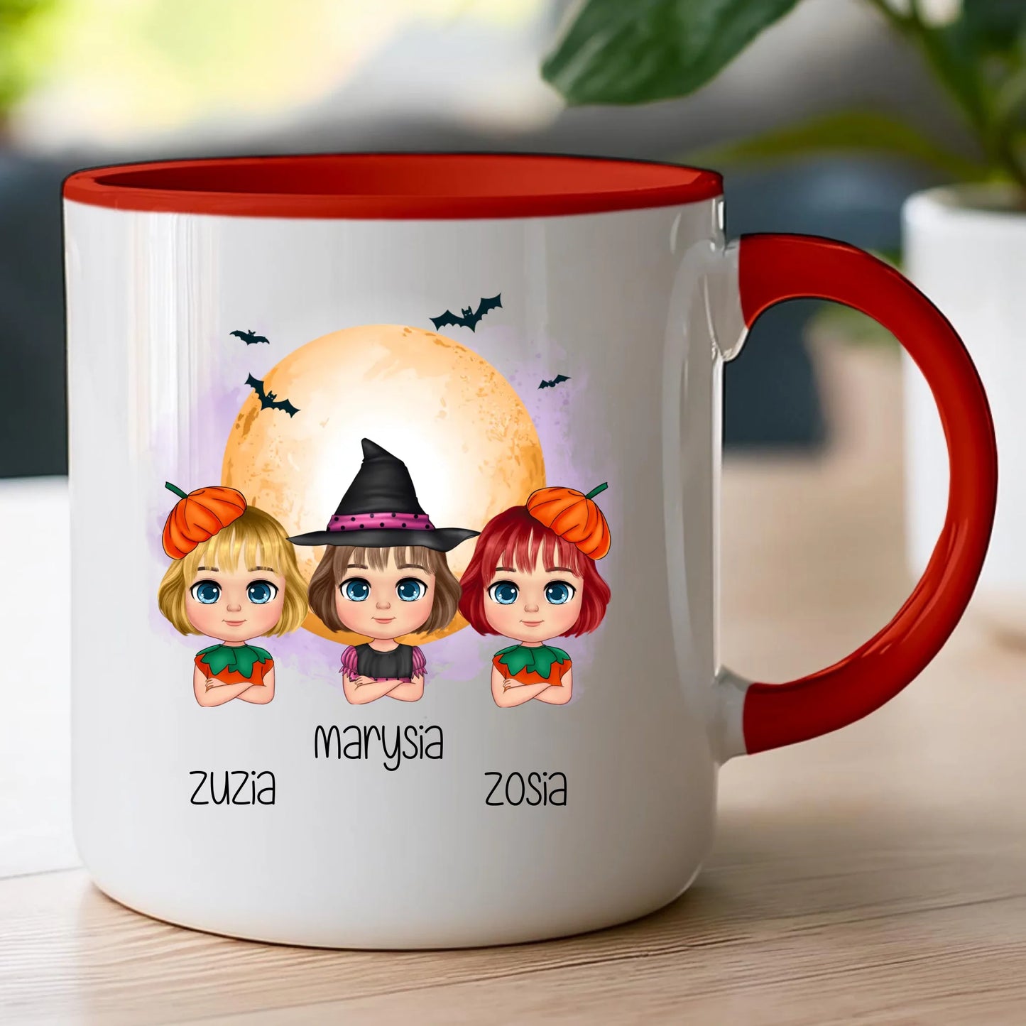 Kubek personalizowany Halloween dla dzieci #2011