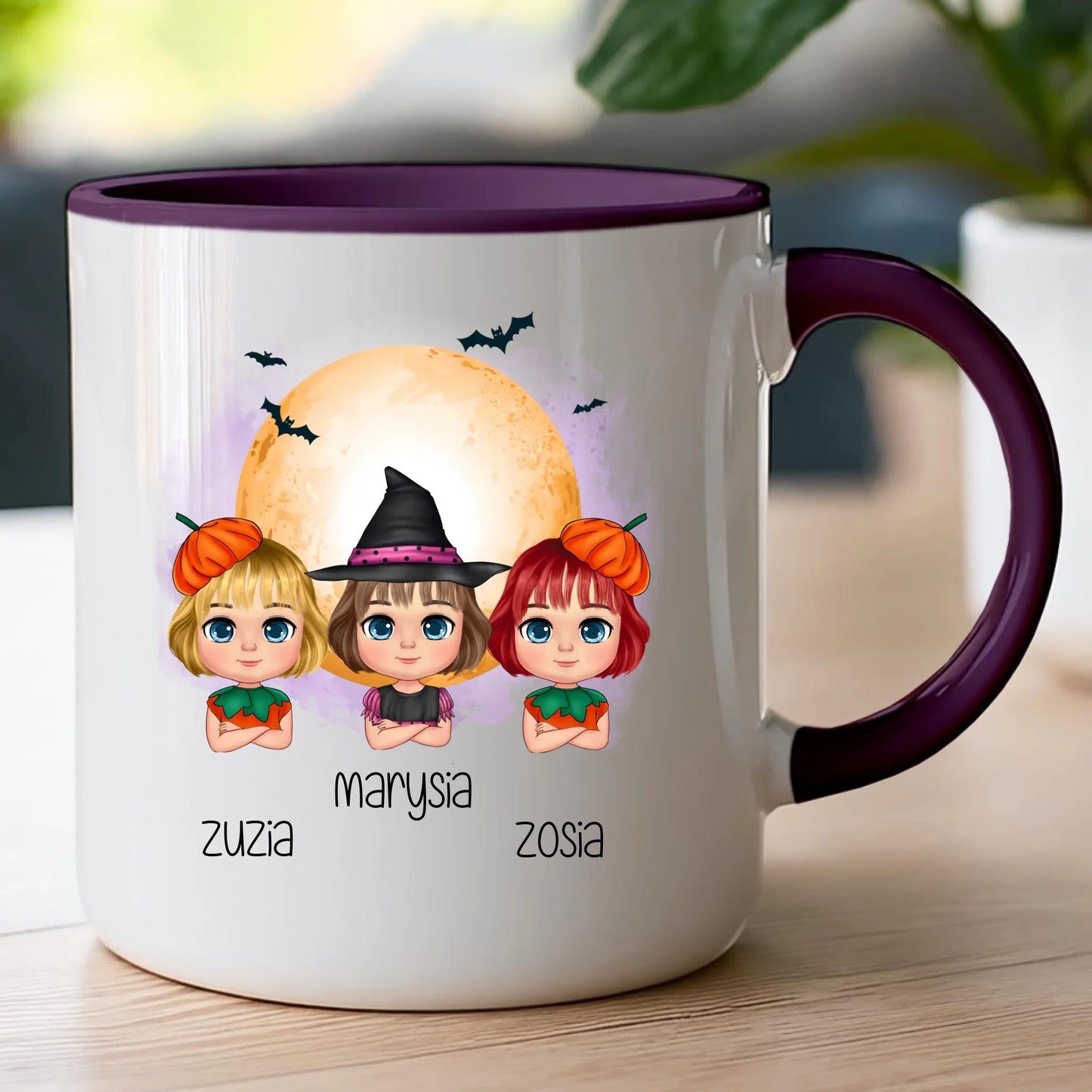 Kubek personalizowany Halloween dla dzieci #2011
