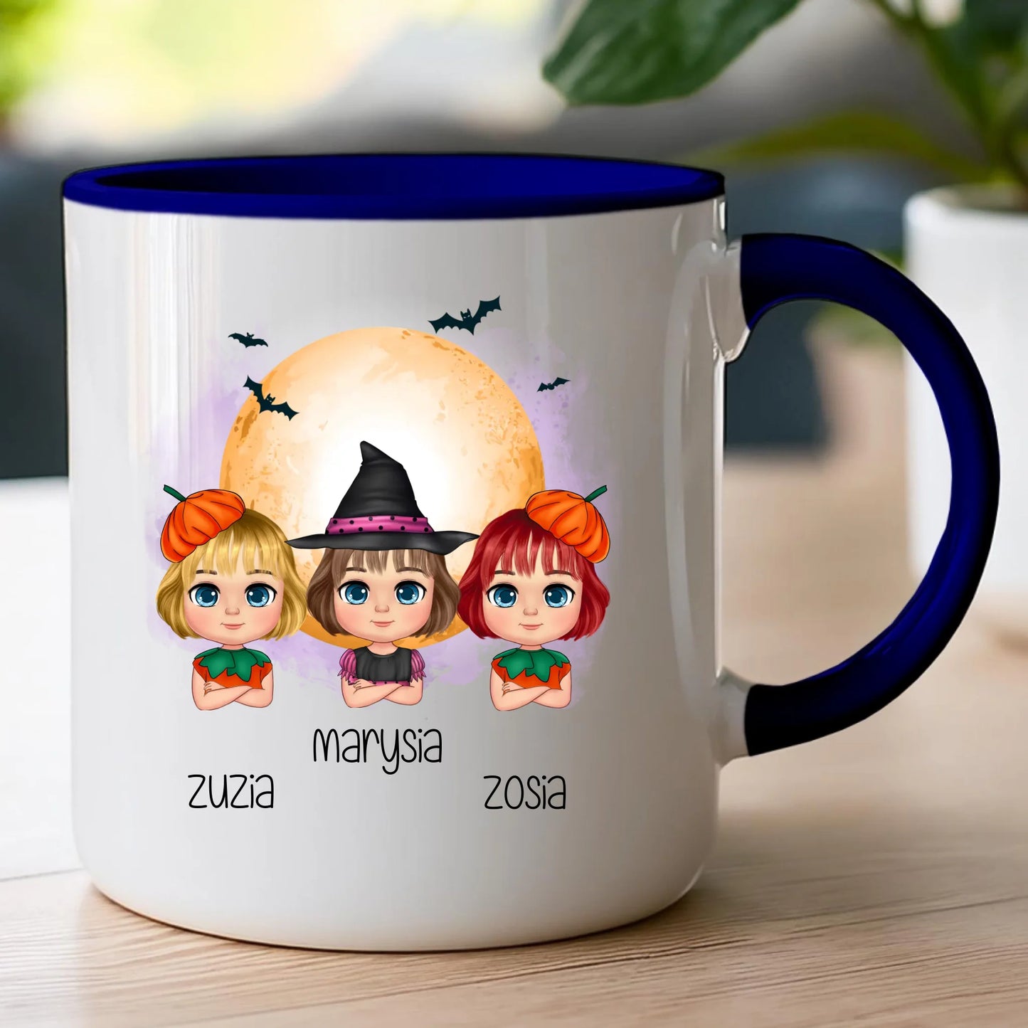 Kubek personalizowany Halloween dla dzieci #2011