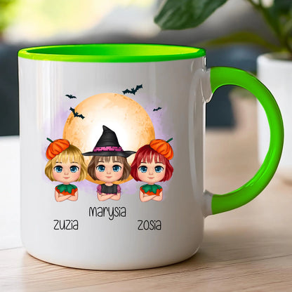 Kubek personalizowany Halloween dla dzieci #2011