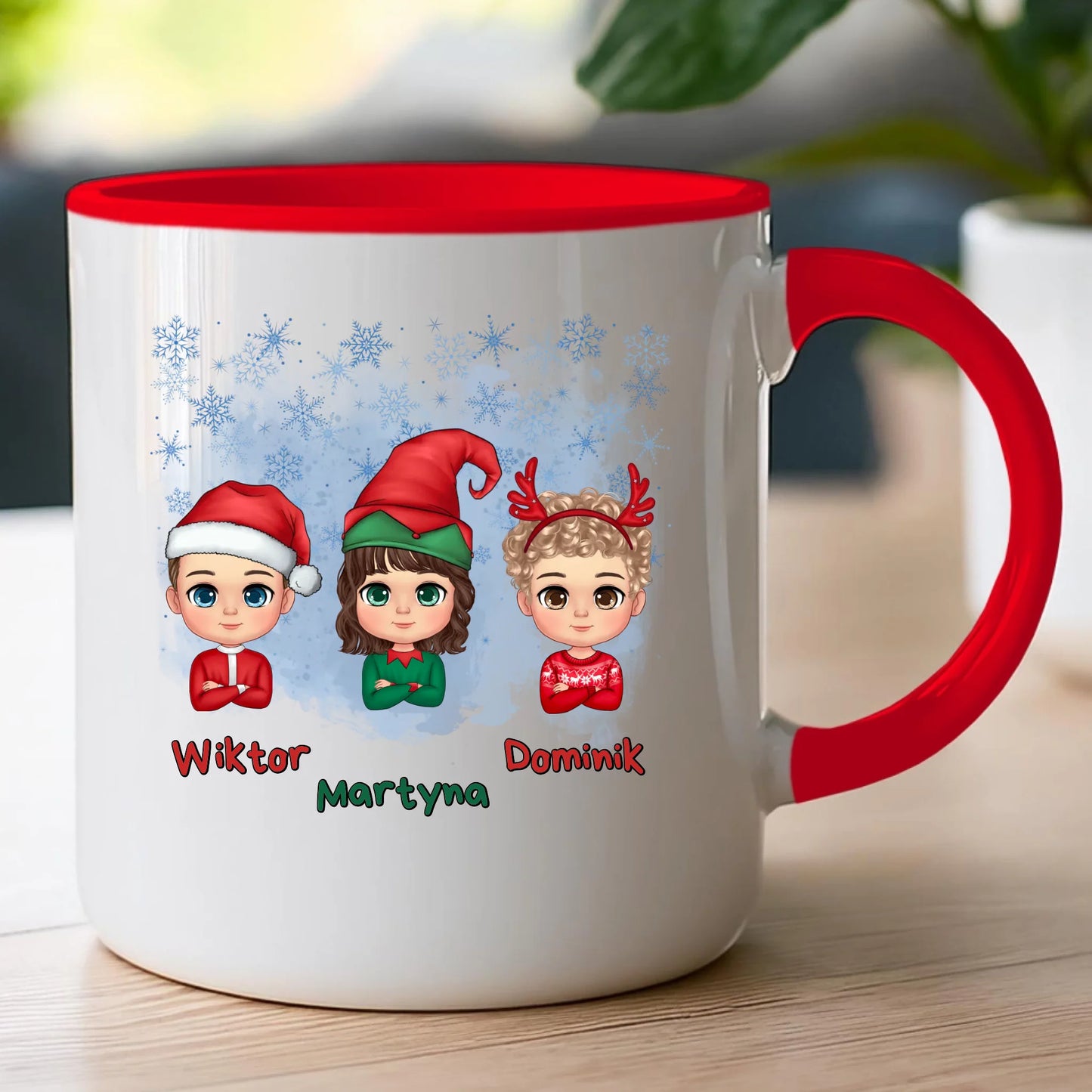Kubek personalizowany świąteczny dla dzieci #2010