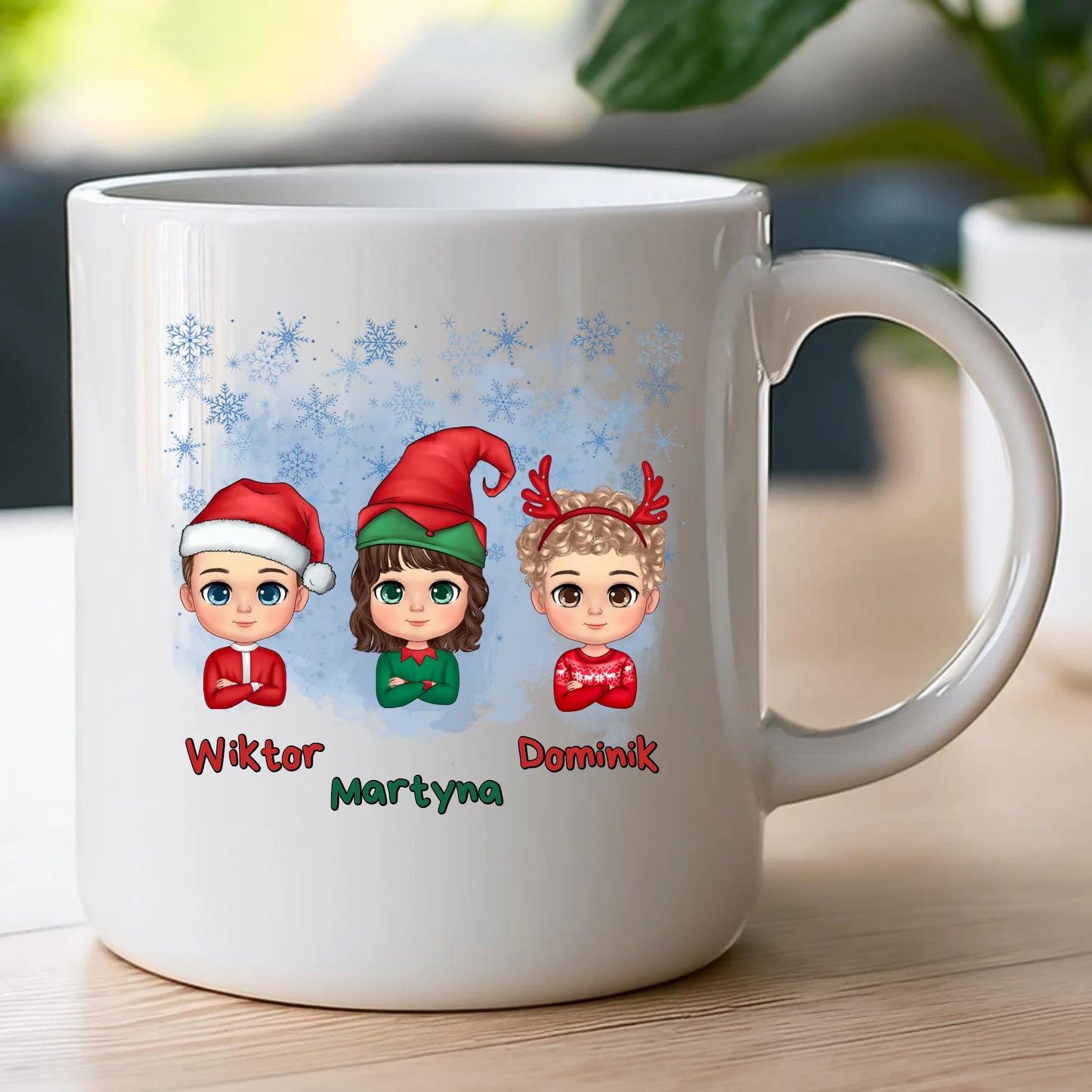 Kubek personalizowany świąteczny dla dzieci #2010