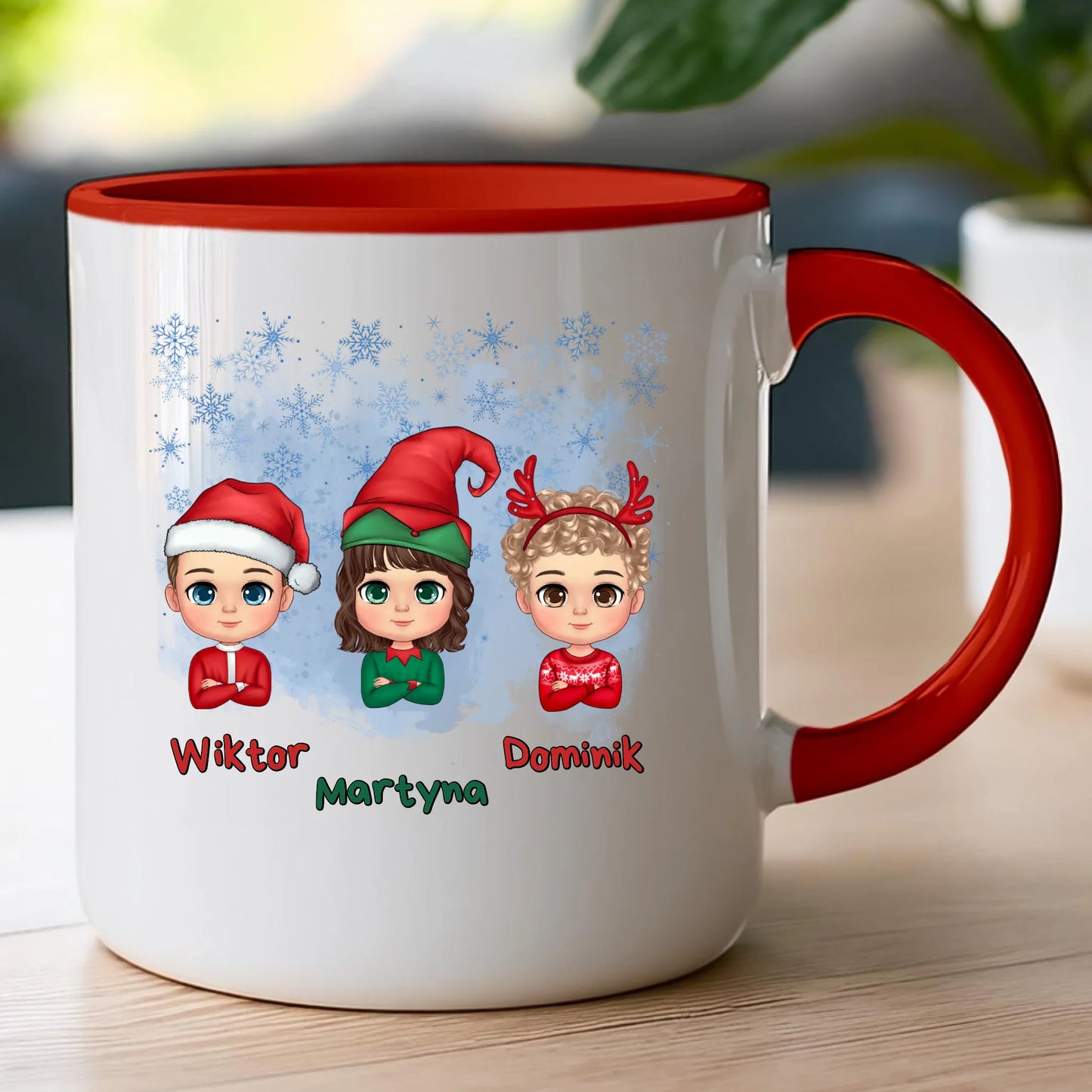Kubek personalizowany świąteczny dla dzieci #2010