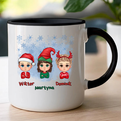 Kubek personalizowany świąteczny dla dzieci #2010