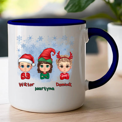 Kubek personalizowany świąteczny dla dzieci #2010