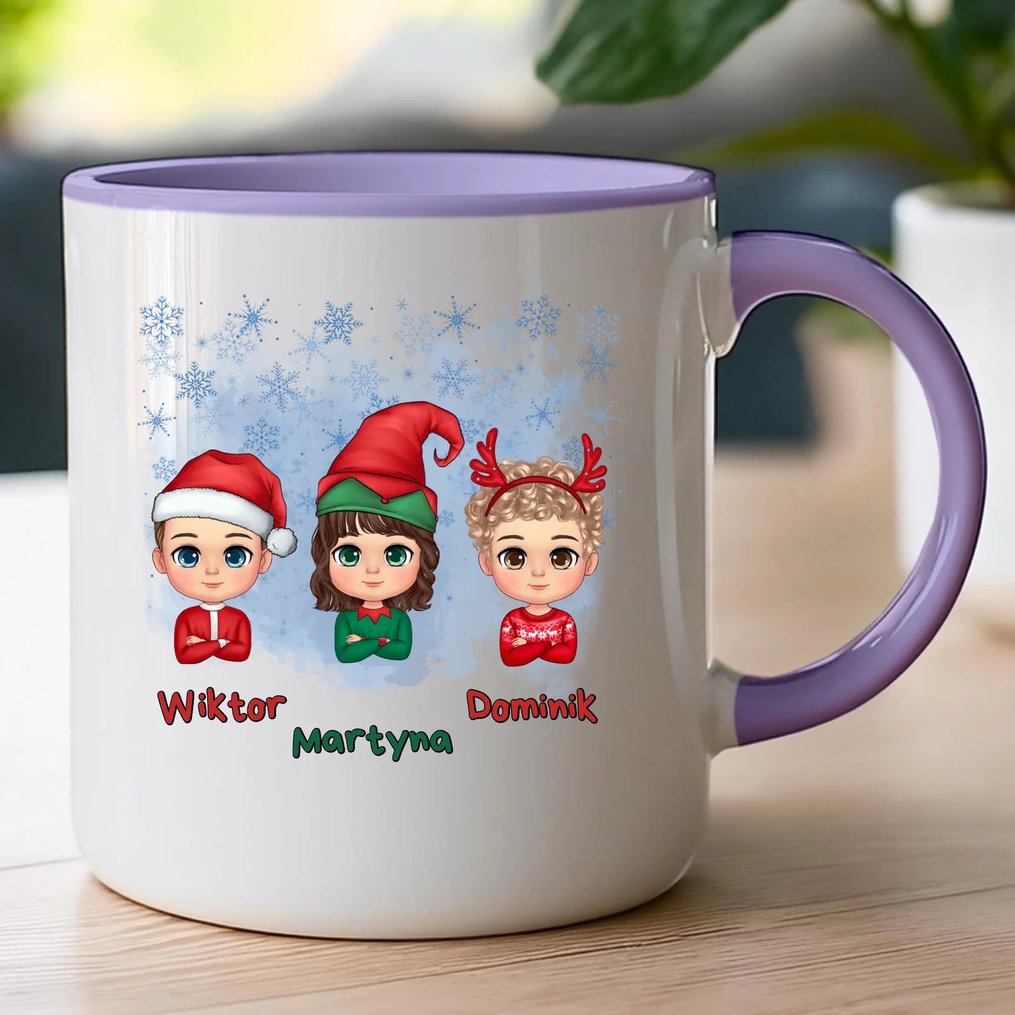 Kubek personalizowany świąteczny dla dzieci #2010