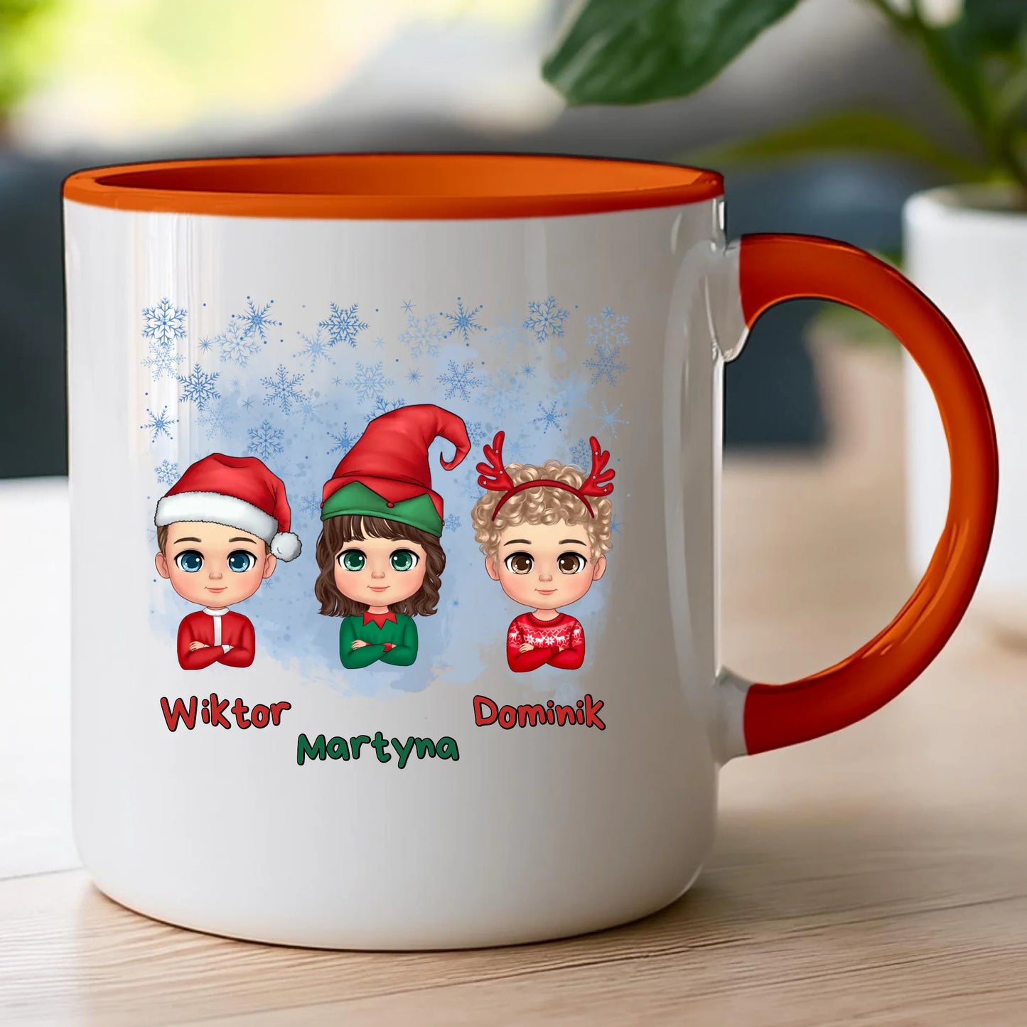 Kubek personalizowany świąteczny dla dzieci #2010