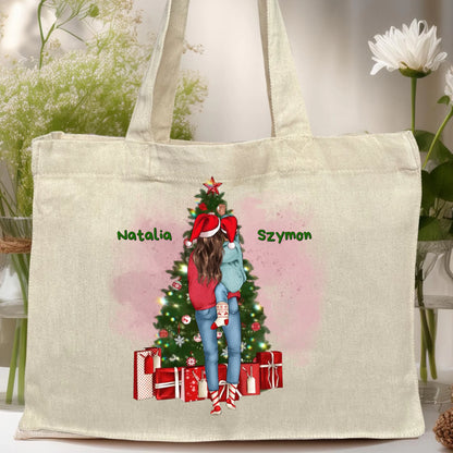 Torba personalizowana świąteczna dla mamy #301