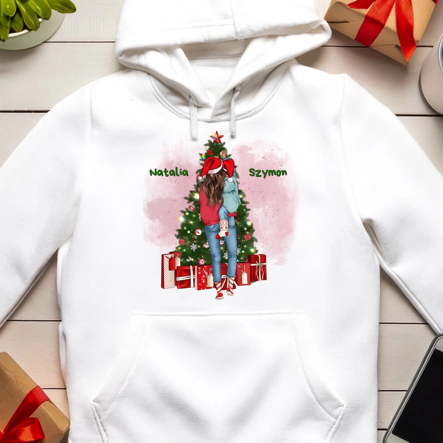 Bluza personalizowana świąteczna dla mamy #301
